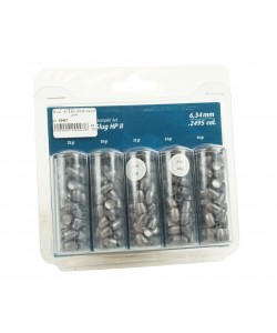Пули H&N Slug Sampler Set (набор) 6,35 мм, 1,81-2,33 г (28-36 гран) 200 штук