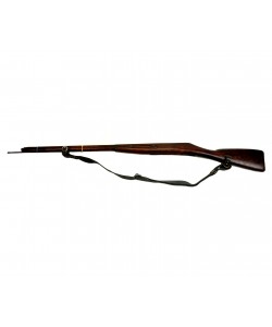 Ложа винтовки Мосина с накладкой, ремнем и шомполом, без колец, оригинал (дерево)