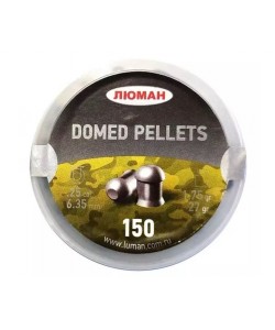 Пули «Люман» Domed Pellets 6,35 мм, 1,75 г (150 штук)