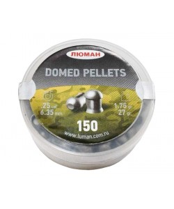 Пули «Люман» Domed Pellets 6,35 мм, 1,75 г (150 штук)