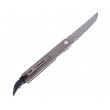 Нож складной Boker Plus Nori 7,7 см, сталь Damascus, рукоять Titanium Grey - фото № 2