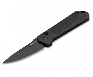 Нож складной Boker Plus Kihon Auto Black 8,4 см, сталь AUS-8, рукоять алюминий Black