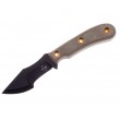 Нож Boker Plus Micro Tracker 9 см, сталь 1095, рукоять Micarta Brown - фото № 1