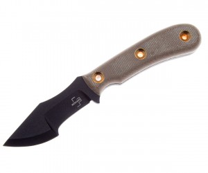 Нож Boker Plus Micro Tracker 9 см, сталь 1095, рукоять Micarta Brown