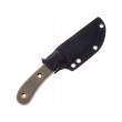Нож Boker Plus Micro Tracker 9 см, сталь 1095, рукоять Micarta Brown - фото № 3