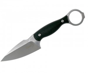 Нож Boker PlusAccomplice 6,5 см, сталь 14C28N, рукоять G10 Black
