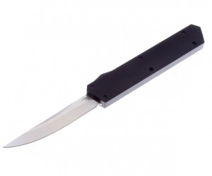 Нож автоматический Boker Plus Kwaiken OTF 8,1 см, сталь D2, рукоять Aluminium Black