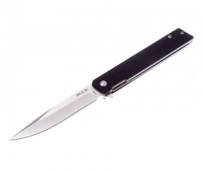 Нож складной Buck Knives Decatur 8,9 см, сталь 7Cr13MoV, рукоять G10 Black