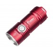 Фонарь FiTorch P25 универсальный (аккумулятор с USB, 3000 лм) красный - фото № 1