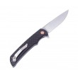 Нож складной Buck Knives Huxby 9,9 см, сталь 7Cr13MoV, рукоять карбон Black - фото № 2