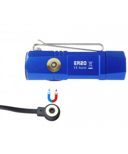 Фонарь FiTorch ER20 универсальный компактный (магнитная USB зарядка, магнит) синий