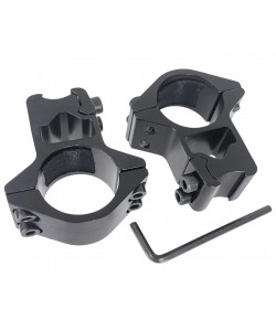 Кольца 25,4 мм Centershot на «ласточкин хвост» облегченные (высокие)
