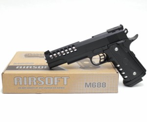 Страйкбольный пистолет Shantou COLT COMBAT MASTER M.688 спринговый