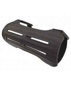 Крага охотничья Centershot 19 см, кожа (коричневая)