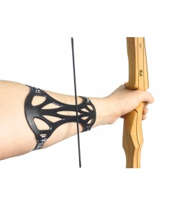 Крага Centershot Single, пластик (черная)