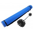 Тубус для стрел Centershot пластиковый, с держателем (синий) - фото № 3