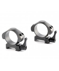 Кольца 30 мм Nikko Stirling Diamond QR, быстросъемные на Weaver (средние, 4 винта, сталь)