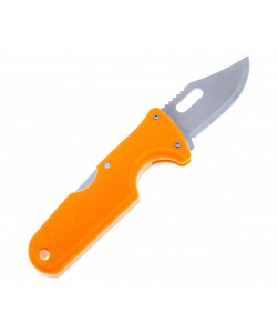 Нож Cold Steel Click-N-Cut 6,4 см, сталь 420J2, рукоять ABS пластик, Orange