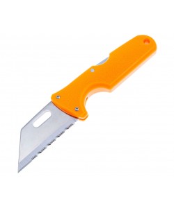 Нож Cold Steel Click-N-Cut 6,4 см, сталь 420J2, рукоять ABS пластик, Orange