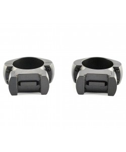 Кольца 25,4 мм Nikko Stirling Diamond, на Weaver (средние, 2 винта, сталь)