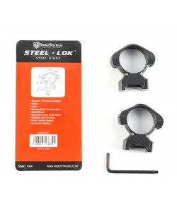 Кольца 30 мм Nikko Stirling Diamond, на Weaver (высокие, 4 винта, сталь)