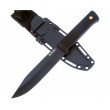 Нож Cold Steel SRK 15,2 см сталь SK-5, рукоять Kraton, Black - фото № 5