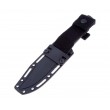 Нож Cold Steel SRK  Compact 12 см сталь SK-5, рукоять Kraton, Black - фото № 4