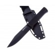 Нож Cold Steel SRK  Compact 12 см сталь SK-5, рукоять Kraton, Black - фото № 5