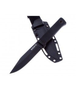 Нож Cold Steel SRK  Compact 12 см сталь SK-5, рукоять Kraton, Black