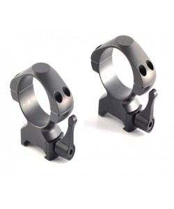 Кольца 30 мм Nikko Stirling Diamond QR, быстросъемные на Weaver (высокие, 4 винта, сталь)