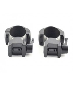 Кольца 30 мм Nikko Stirling Diamond QR, быстросъемные на Weaver (высокие, 4 винта, сталь)
