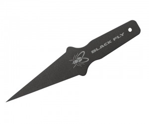 Нож Cold Steel Black Fly 12 см сталь 1055, рукоять сталь, Black