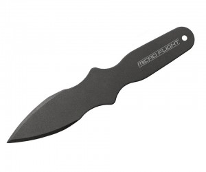 Нож Cold Steel Micro Flight 12 см сталь 1055, рукоять сталь, Black