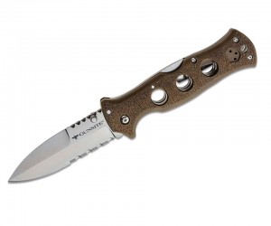 Нож складной Cold Steel Counter Point 9,5 см, сталь Aus-10, рукоять Grivory Brown
