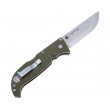 Нож складной Cold Steel Finn Wolf Green 8,9 см, сталь AUS-8A, рукоять Grivory Green - фото № 2
