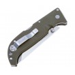 Нож складной Cold Steel Finn Wolf Green 8,9 см, сталь AUS-8A, рукоять Grivory Green - фото № 4