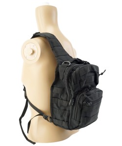 Рюкзак тактический на одной лямке Mil-Tec Assault Small, 10 л (Black)