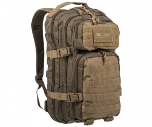 Рюкзак тактический Mil-Tec US Assault Small, 20 л (Ranger Green/Coyote)