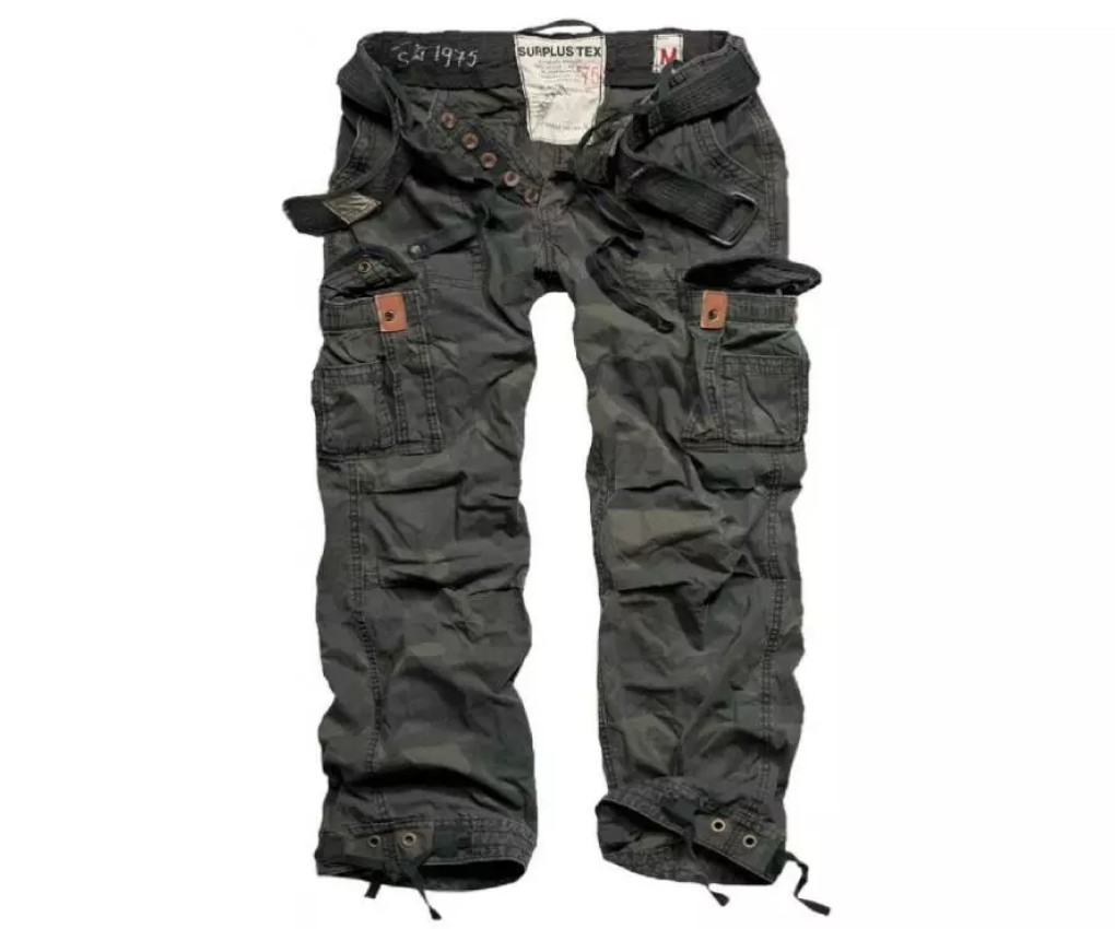 Брюки Surplus Premium Vintage (Black Camo)
