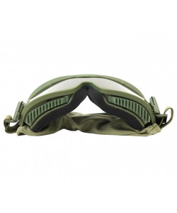 Очки защитные Гром Deluxe AS-GG0038, сменные линзы (Olive)