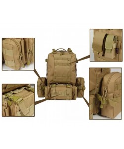 Тактический рюкзак Yakeda BK-5031 Hiking Tactical, 600D, 30 л (Ocean Digial)