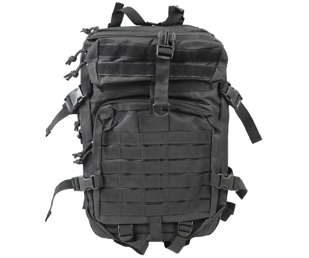 Тактический рюкзак Yakeda BK-2265 Molle, 600D + PVC, 40 л (Black)