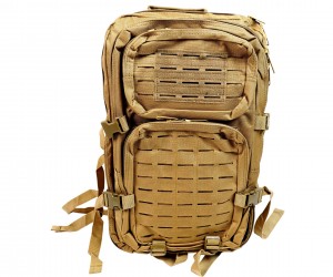 Тактический рюкзак Yakeda GB-0065, 600D + PVC, 45 л (Tan)
