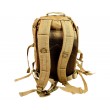 Тактический рюкзак Yakeda GB-0065, 600D + PVC, 45 л (Tan) - фото № 2