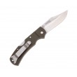 Нож складной Cold Steel Double Safe Hunter 8,9 см, сталь 8Cr13MoV, рукоять GFN Green - фото № 2