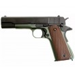 Страйкбольный пистолет KJW Colt M1911A1 Gas GBB Olive - фото № 1