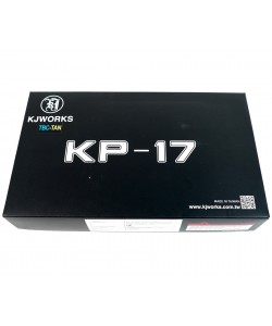 Страйкбольный пистолет KJW KP-17 Glock G17 TBC Gas Tan, удлин. ствол
