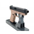 Страйкбольный пистолет KJW KP-17 Glock G17 TBC Gas Tan, удлин. ствол - фото № 7