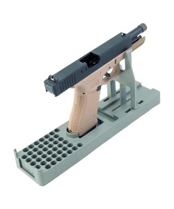 Страйкбольный пистолет KJW KP-18 Glock G18 TBC Gas Tan, удлин. ствол