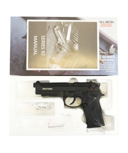 Страйкбольный пистолет KJW M9 VE-FM Gas GBB Black